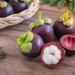 Mangosteen, tropical fruit